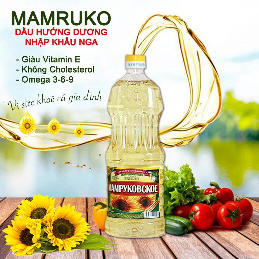 Dầu hướng dương Nga hiệu Mamruko