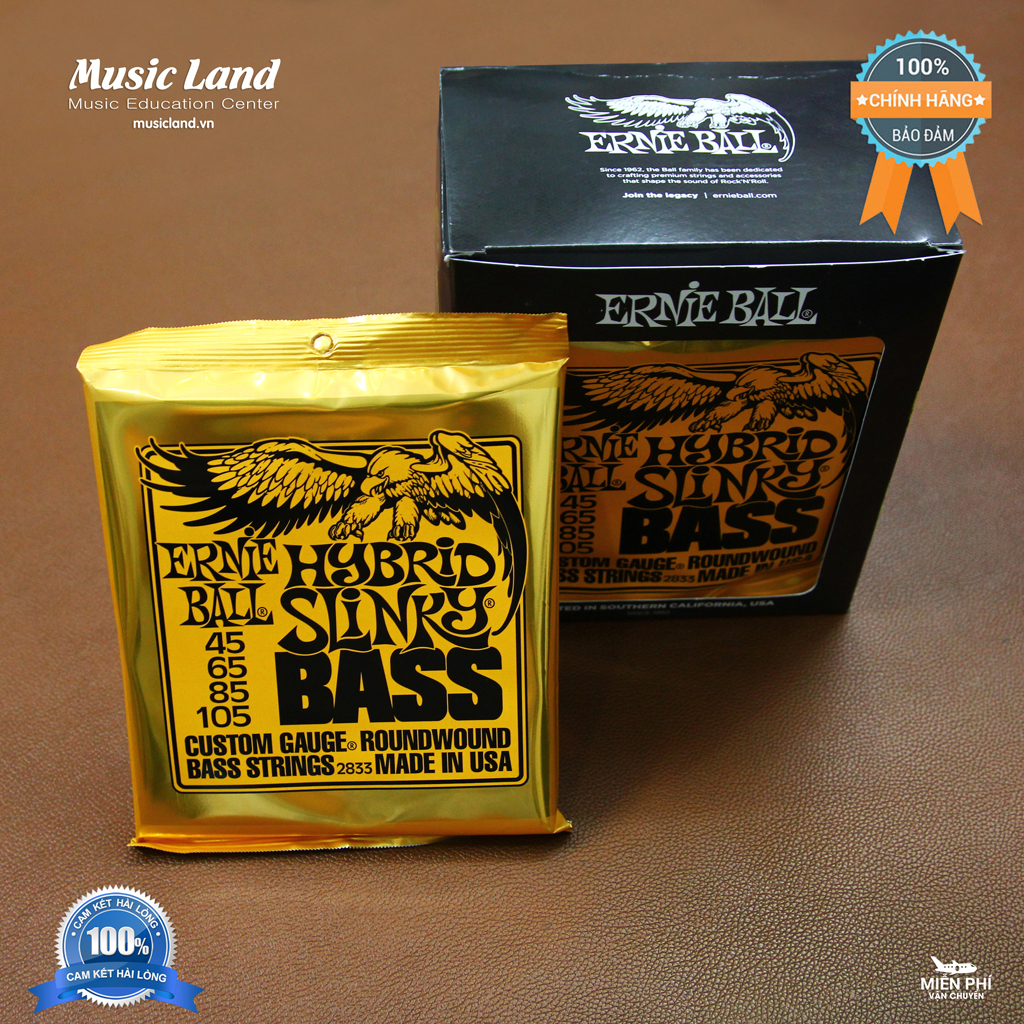 Dây Đàn Guitar Bass Điện Ernie Ball 2834 – Chính hãng