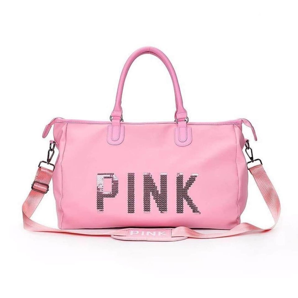 Túi du lịch cao cấp Pink Size Lớn chống nước