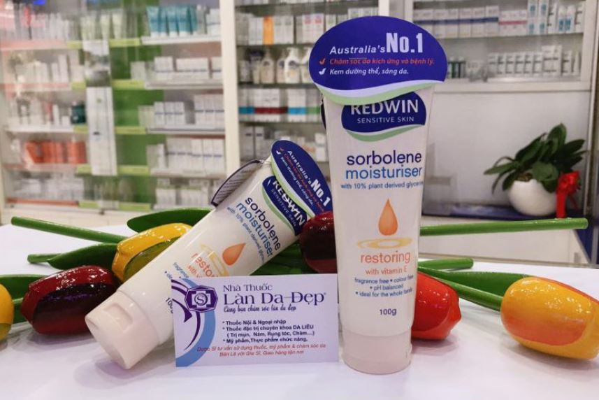 Redwin sorbolene moisturiser - kem dưỡng ẩm