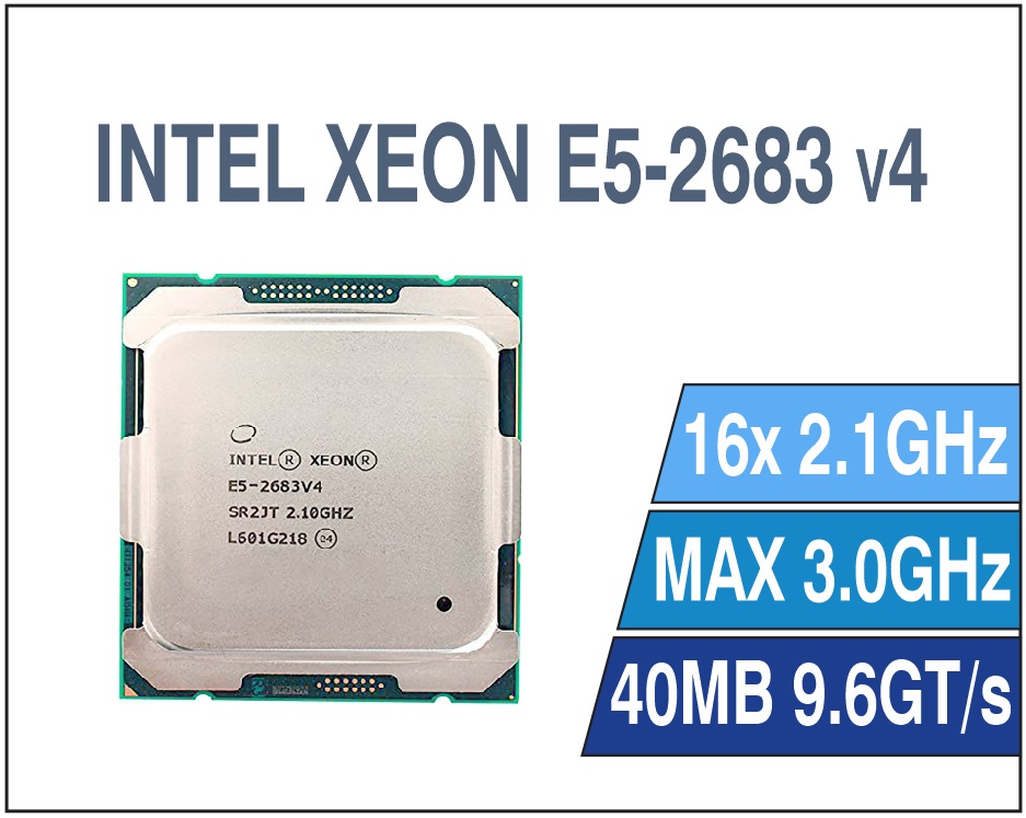 CPU INTEL XEON E5 2683V4 (16C/32T 40M CACHE 2.1GHZ TURBO 3.0GHZ) SOCKET 2011. Bảo hành 12T