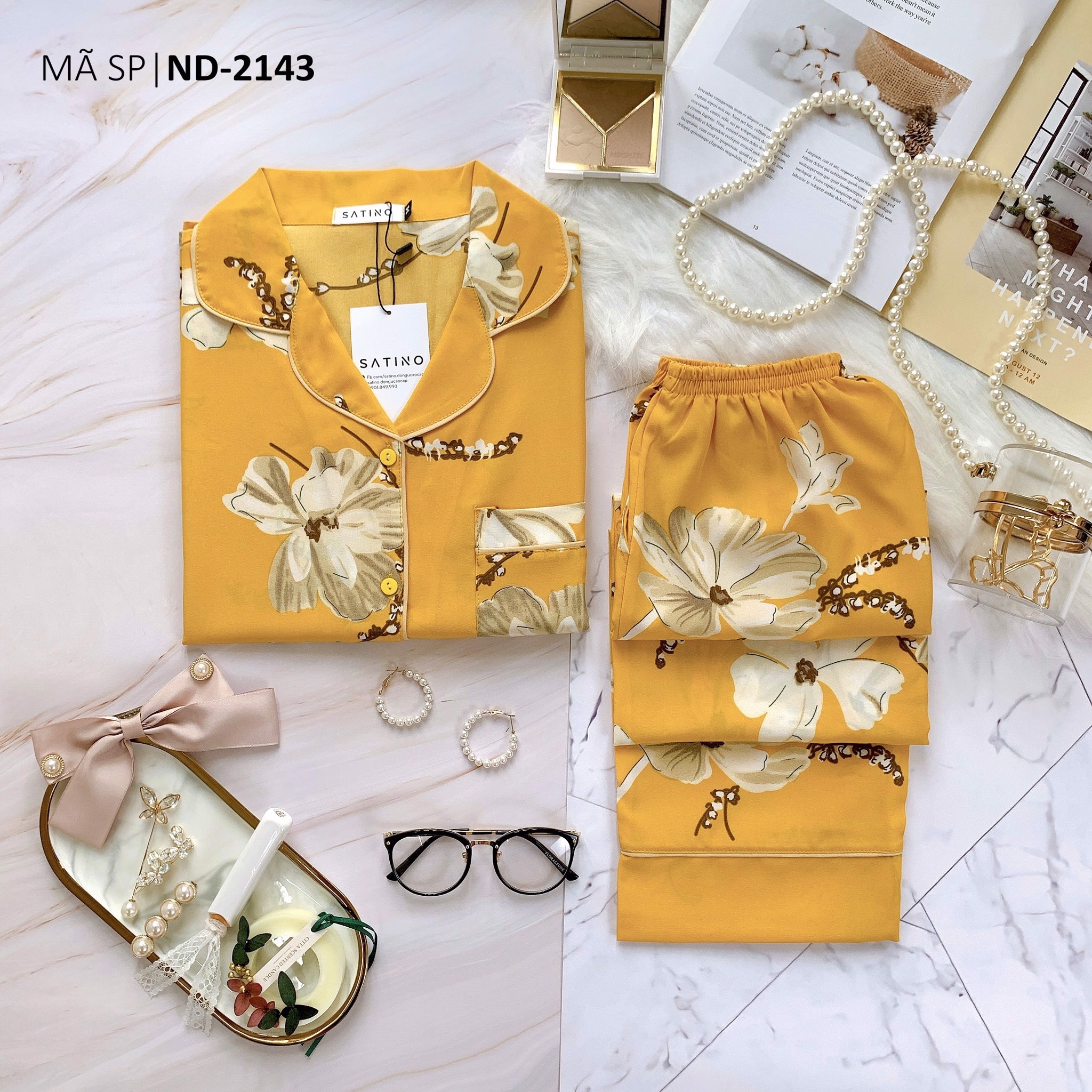 Pijama tnqd - jasmi mustard