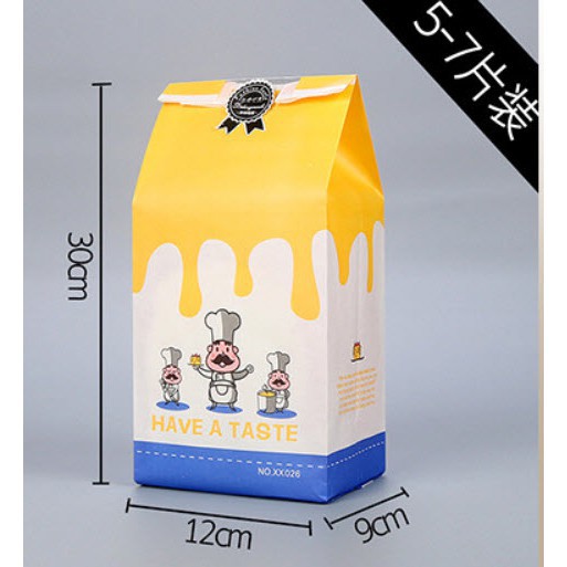 50 túi bánh mì hoa cúc ông đầu bếp have a taste loại dọc