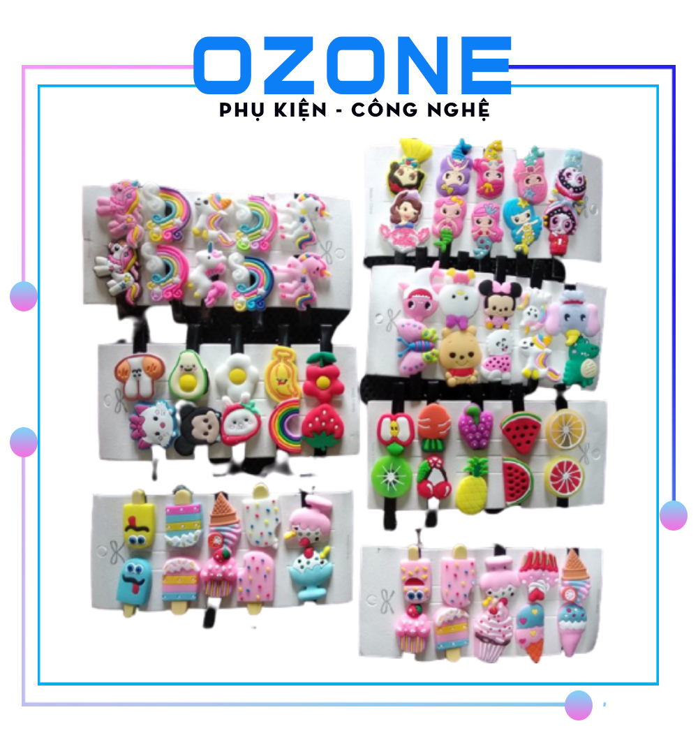 Set Cặp Tóc Dễ Thương Nhiều Hình Ngộ Nghĩnh Cho Bé Gái- Cặp Tóc Cho Bé Gái- Bộ 10 Chiếc Cặp Tóc Xinh Xắn Cho Bé Gái- Cặp tóc Nhiều Hình