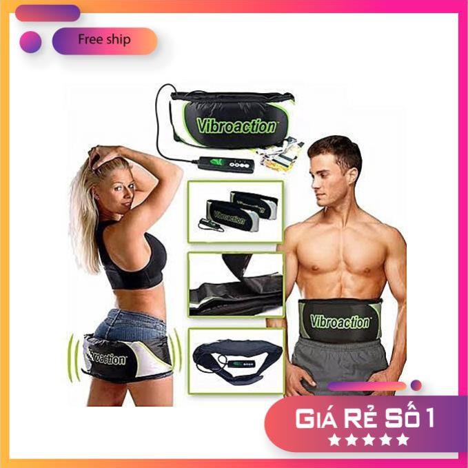 Đai Massage Rung Nóng Giảm Mỡ Bụng - Máy Rung Giảm Mỡ Toàn Thân Hiệu Quả