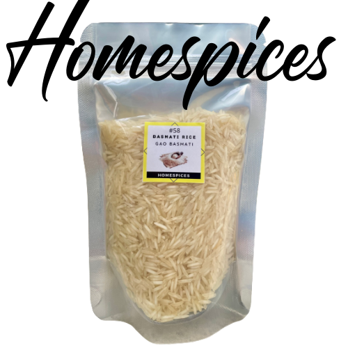 200g 1kg Gạo Basmati  Ấn Độ - Basmati rice ăn kiêng , ngừa bệnh tiểu đường HOMESPICES gia vị của mọi nhà