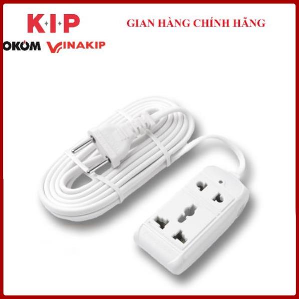 Ổ cắm vinakip 2 ngả liền dây s11-2 mét/3 mét