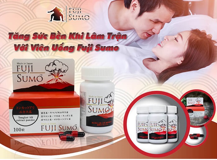 [HCM]Viên Uống Tăng Cường Sinh Lý Fuji Sumo Nhật Bản (có che tên sp)