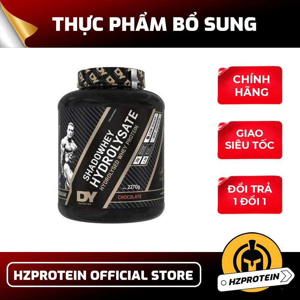 Whey Protein DY Shadowhey Hydrolysate 2270g 90 Lần Dùng Tăng Cơ Nạc