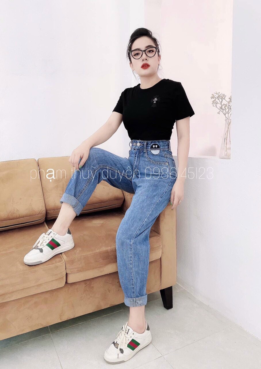 [HCM]QUẦN BAGGY JEAN NỮ MÀU XANH CỰC SANG FORM CHUÂN TỪ KIỂU DÁNG ĐẾN CHẤT LƯỢNG THỎ TÂY SHOP94 B602