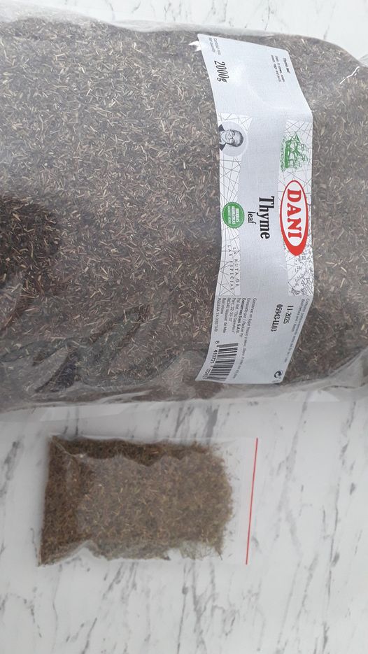 Lá húng tây khô dani thyme leaf 25gr