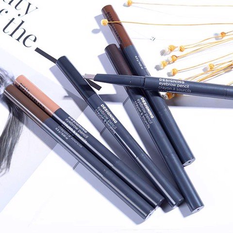 Chì Kẻ Mày 2 Đầu The Face Shop Designing Eyebrow Pencil