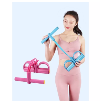 Dây kéo đàn hồi 4 ống tập gym