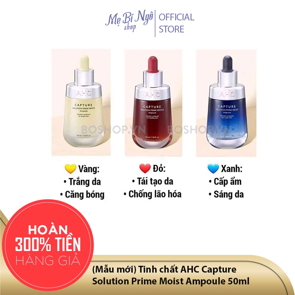 Tinh chất AHC Capture Solution Prime Moist Ampoule 50ml