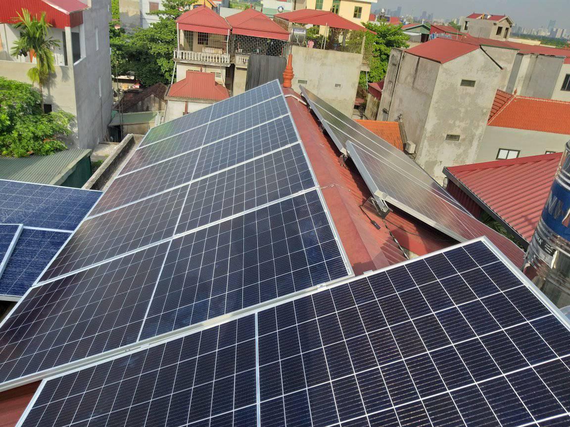 Hệ thống điện năng lượng mặt trời hòa lưới 11tr/1kWp