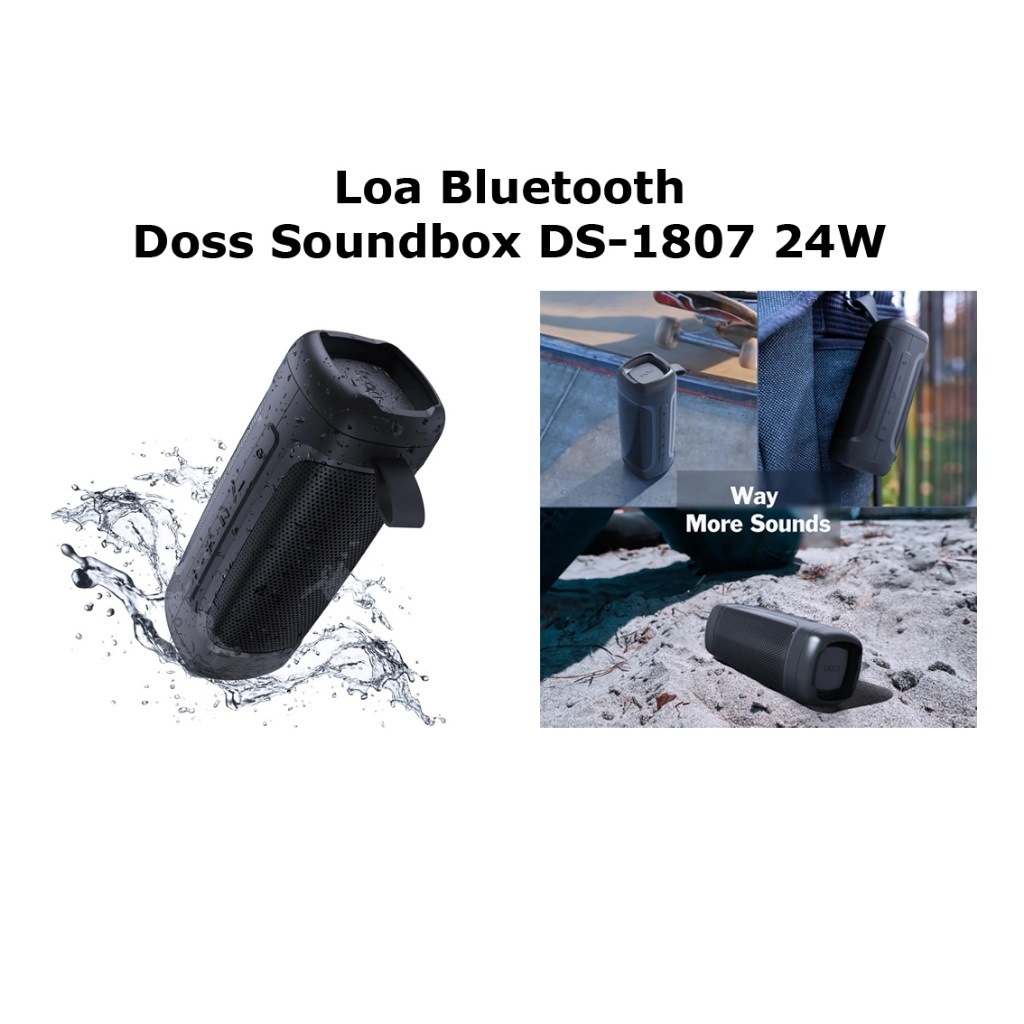 Loa Bluetooth chống nước Doss Soundbox DS-1807 công suất 24W