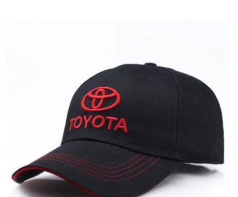 Nón kết Mũ  Lưỡi Trai Chất Liệu Cotton Cao Cấp In Logo Toyota cho xe hơi ô tô Vios Innova Fortuner Camry Corolla Altis
