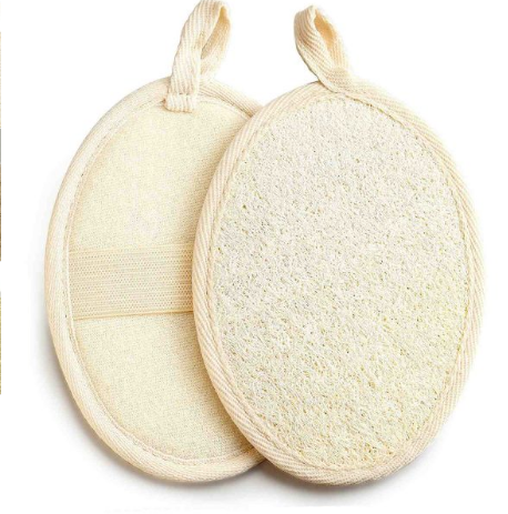 Combo 10 Bông tắm xơ mướp dùng tẩy tế bào chết, tạo bọt tốt, mềm mại