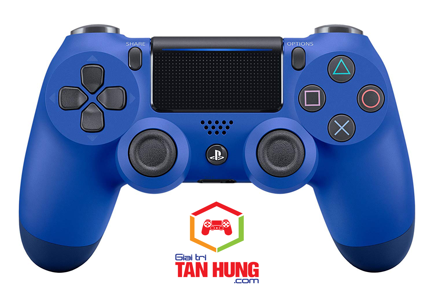 Tay Cầm PS4 Slim Pro DualShock 4  - Xanh Dương Trong Blue Crystal