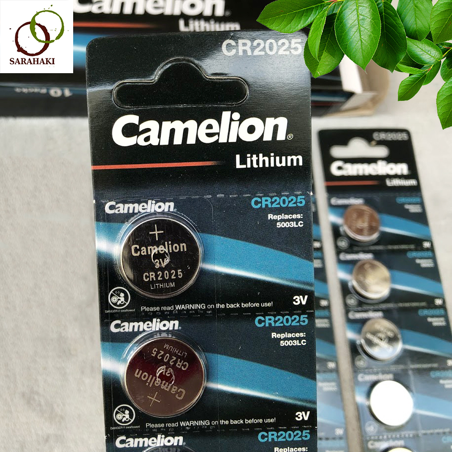 Combo 2 viên pin cr2025 camelion lithium 3v chính hãng
