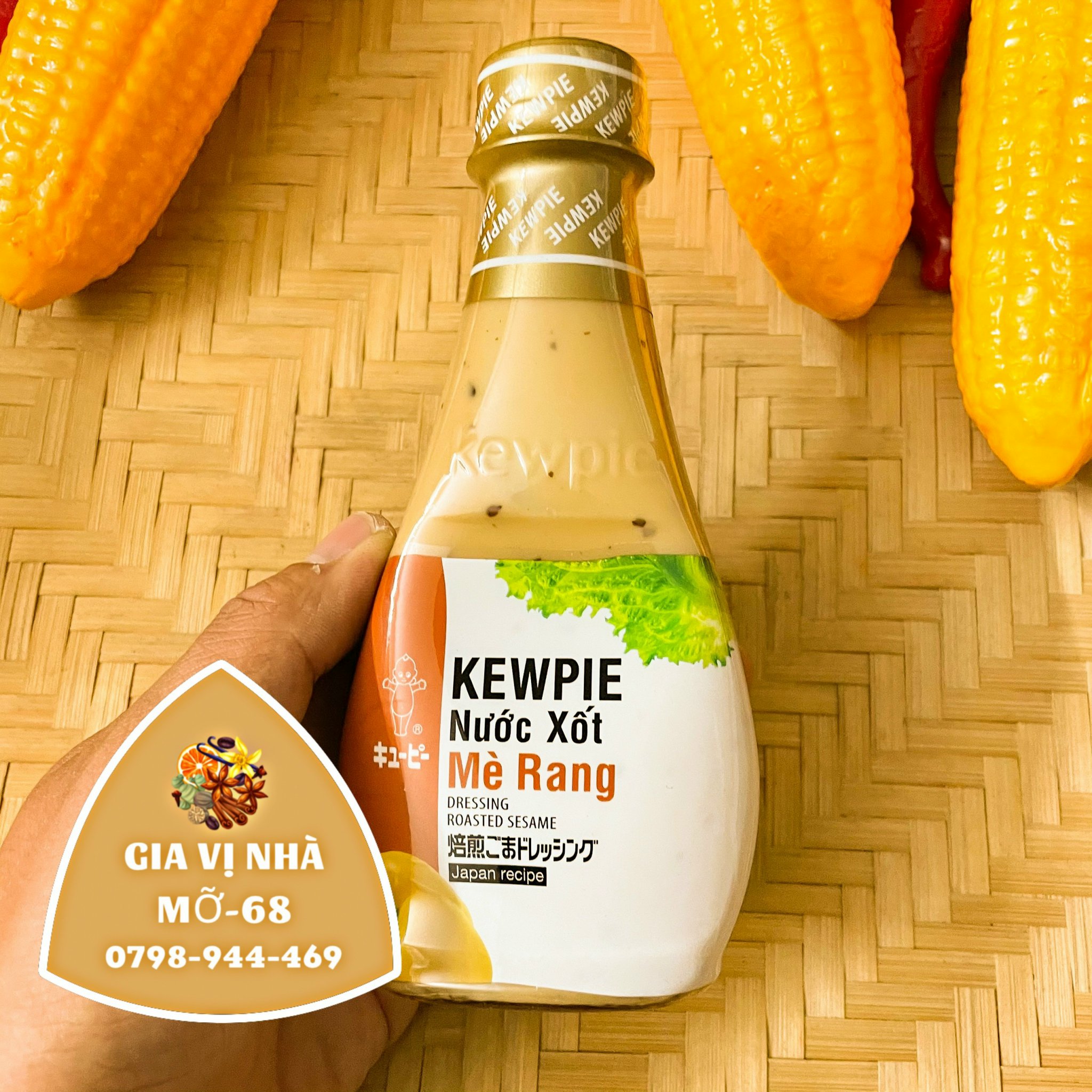 Nước sốt mè rang kewpie- chai 210ml