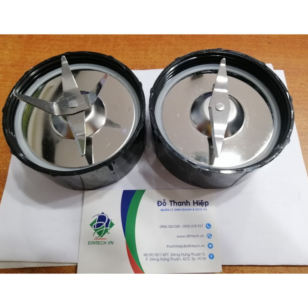 Dao xay sinh tố máy Magic Bullet 2 lưỡi + 4 lưỡi