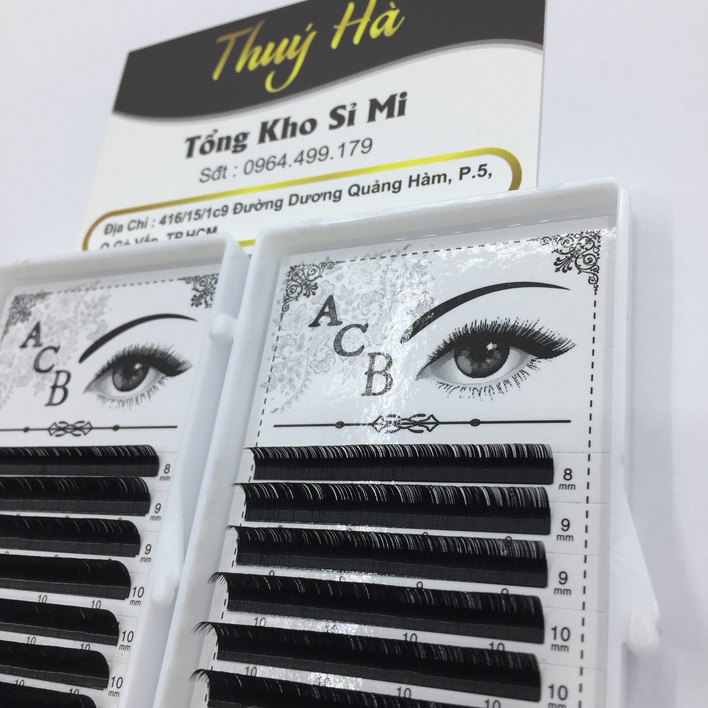 Mi acb mix độ cong c - d -cc -u - thúy hà eyelash