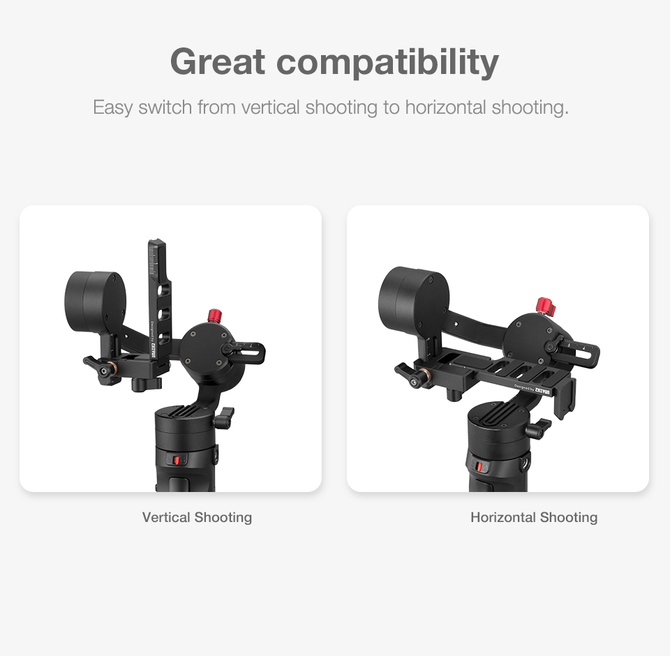 Zhiyun Crane M2 Vertical Mounting Plate (GZAMA)