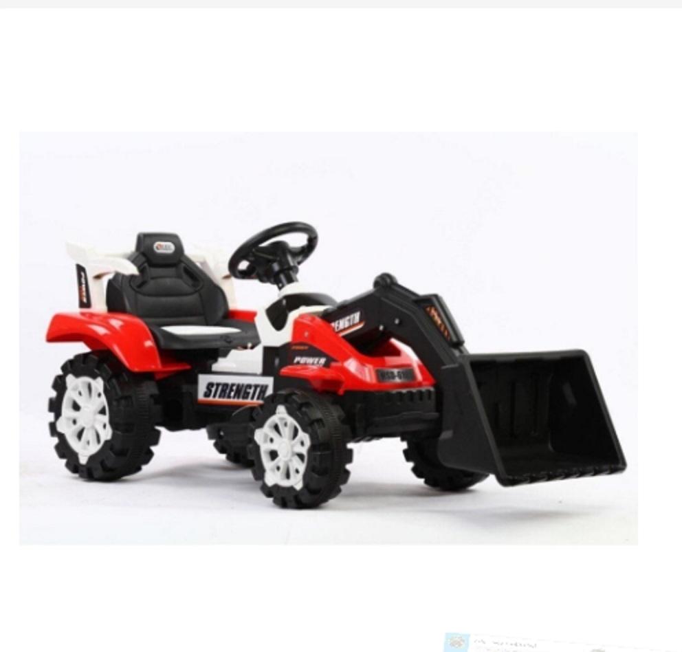XE CẨU ĐIỆN LOẠI LỚN 6105 MÀU ĐỎ  Y HÌNH