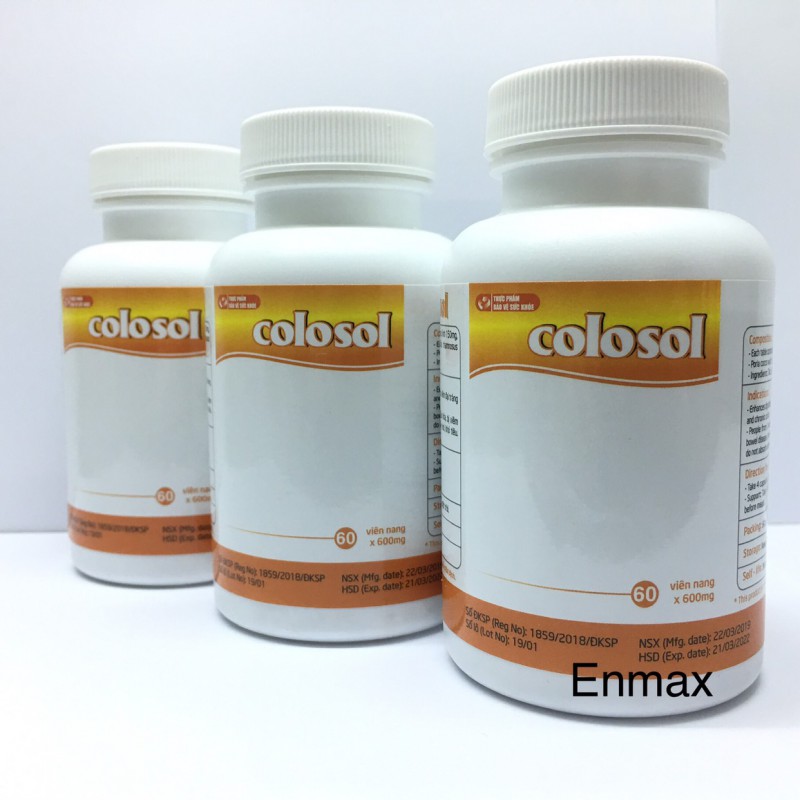 Colosol Hỗ trợ điều trị viêm đại tràng cấp và mạn tính