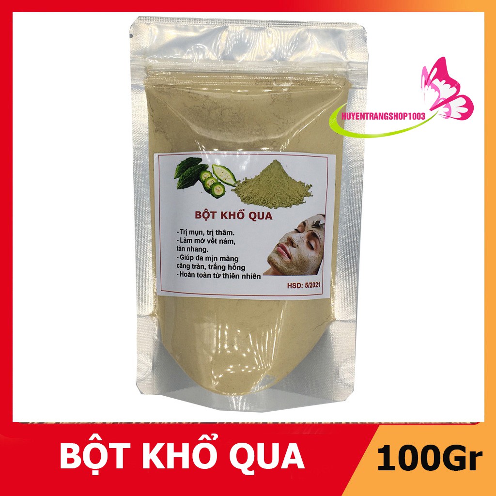 100g bột khổ qua mướp đắng nguyên chất handmade