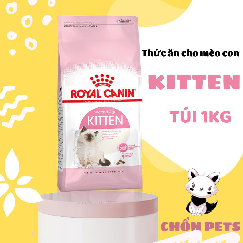 Hạt Royal Canin Kitten - Thức ăn cho mèo con dưới 12 tháng tuổi