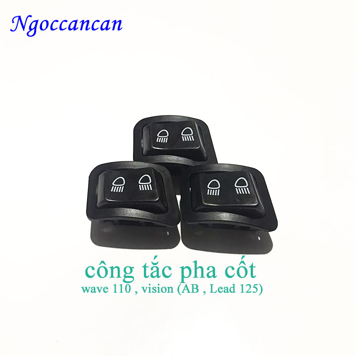Công tắc pha cốt xe máy wave 110 , vision , ab lead 125