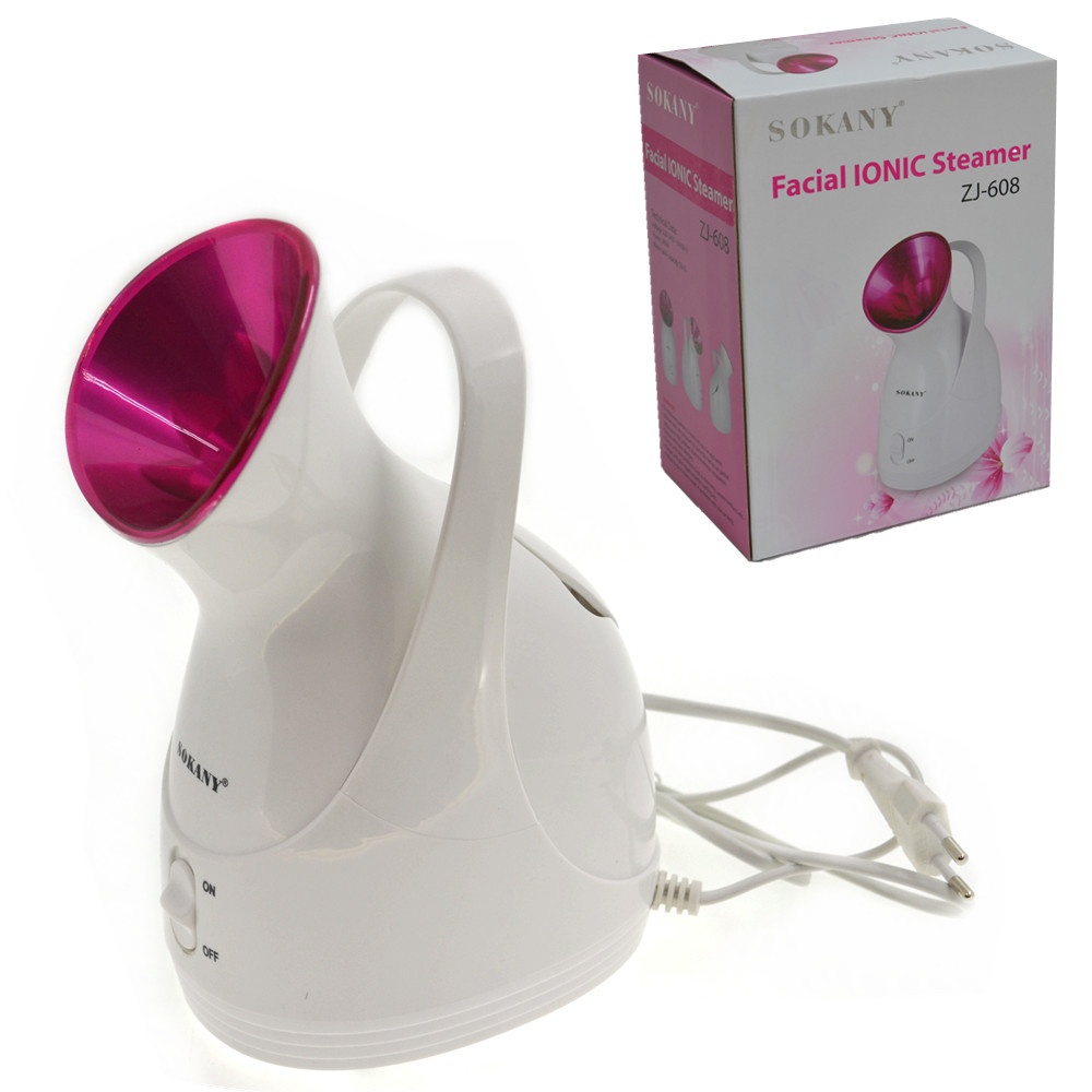 Máy xông hơi mặt mũi Sokany ZJ-608 Thiết kế thông minh của máy xông hơi mặt Sokany nhỏ gọn, dễ sử dụng, phù hợp với mọi thành viên trong gia đình.