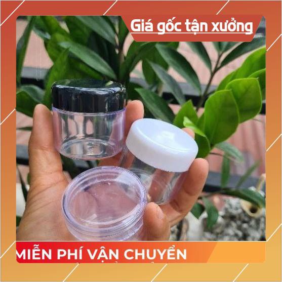 Hủ nhựa trong 30g - hủ đựng mỹ phẩm - hủ đựng kem