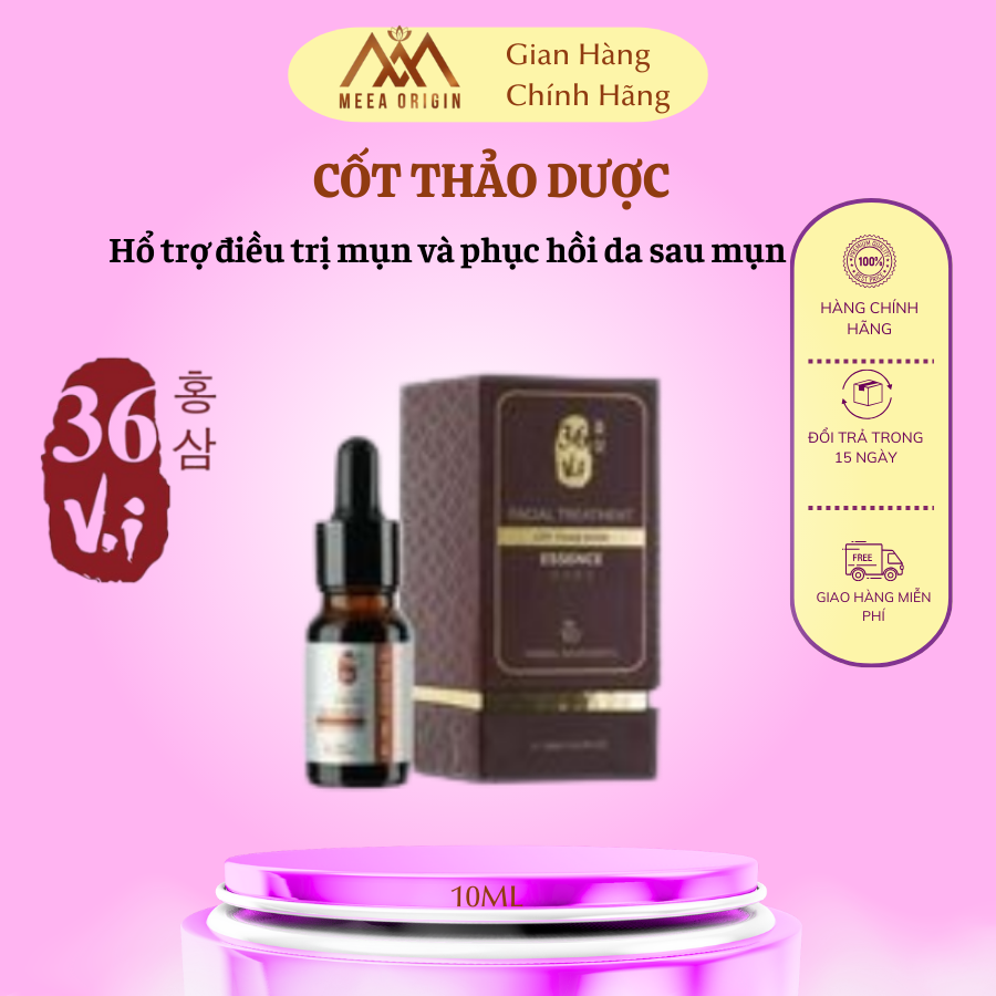 Chính hãng _ cốt huyết thanh 36 vị thảo dược meea cốt thảo dược 36 vị cốt thảo dược meea, da mụn,phục hồi da