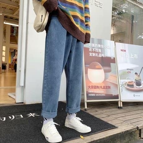 [HCM]Quần jean nam - Quần Baggy Jean unisex ống rộng phong cách bụi - Jean dày dặn cá tính phong cách - Mặc Kèm với áo thun