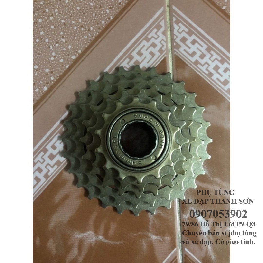 Líp đề 5 tầng xe đạp
