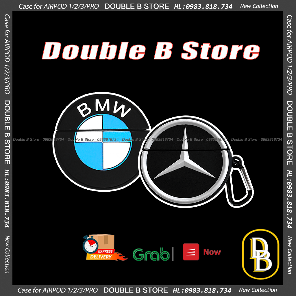 Case airpods xe hơi - Hộp đựng tai nghe không dây i11, i12, i13