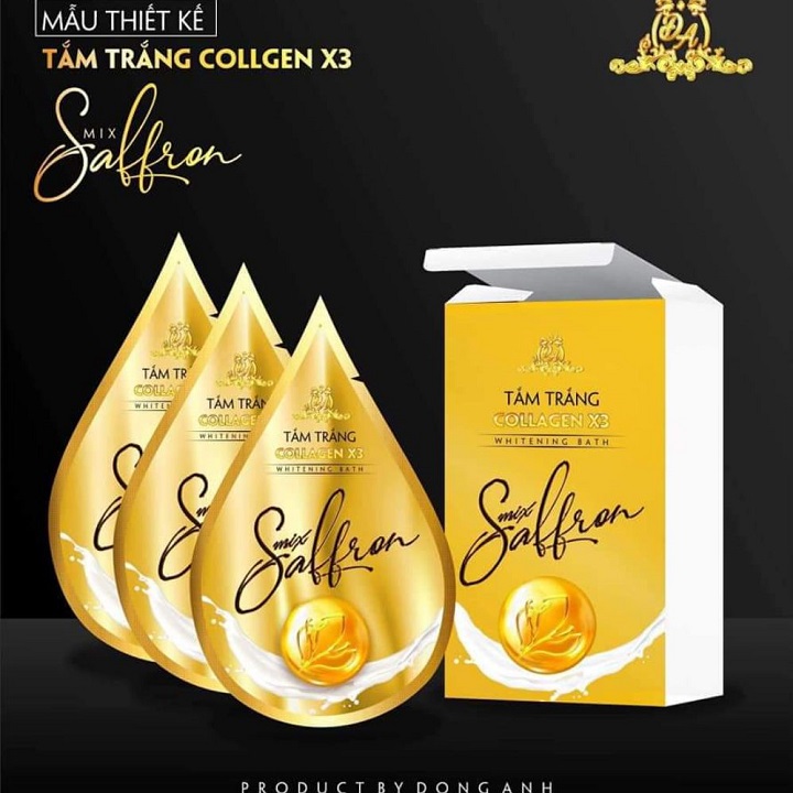 Combo 6 Hộp tắm trắng collagen x3 mix saffron (Chính hãng)