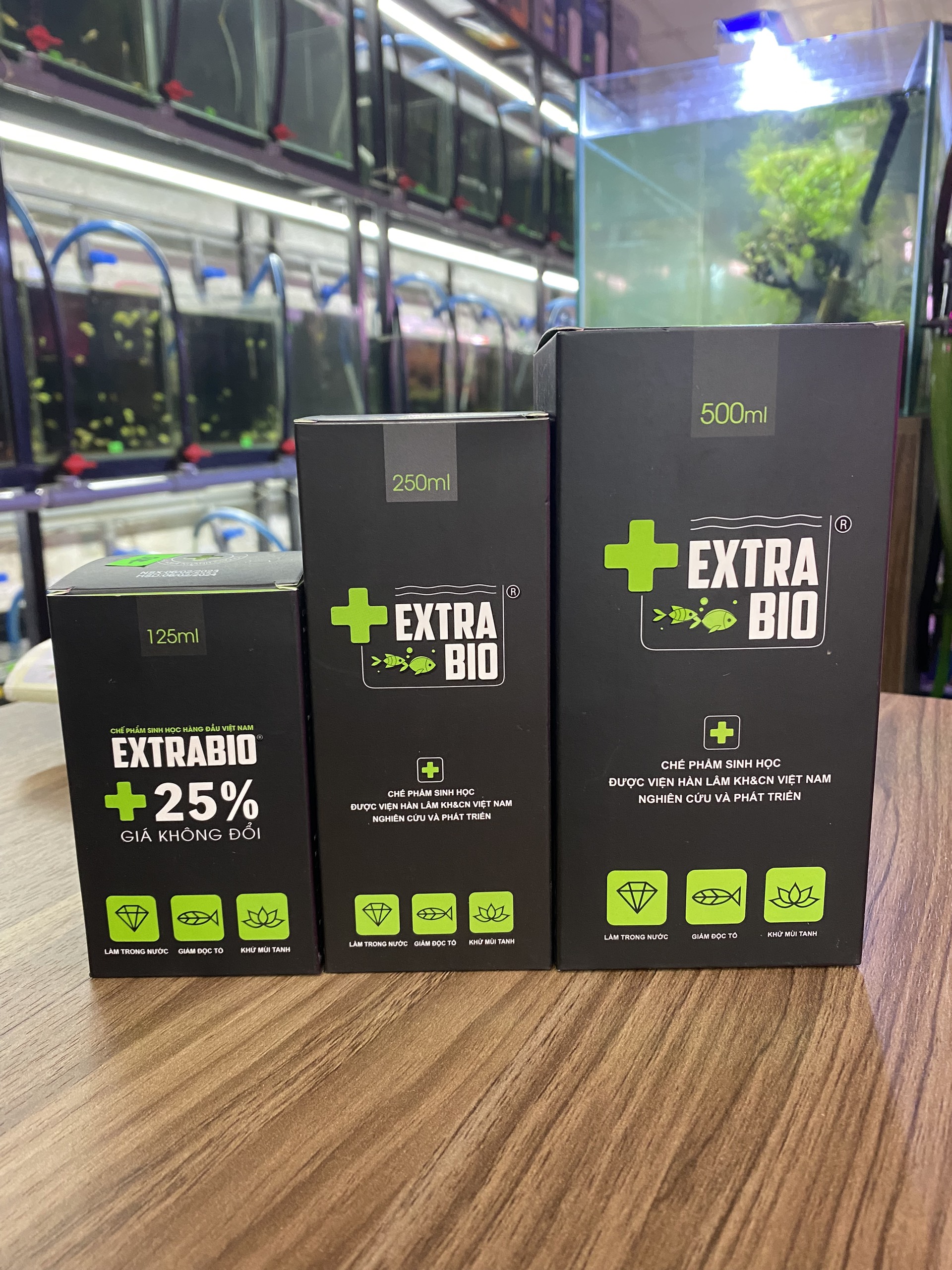 Chế phẩm sinh học Extra Bio làm trong nước