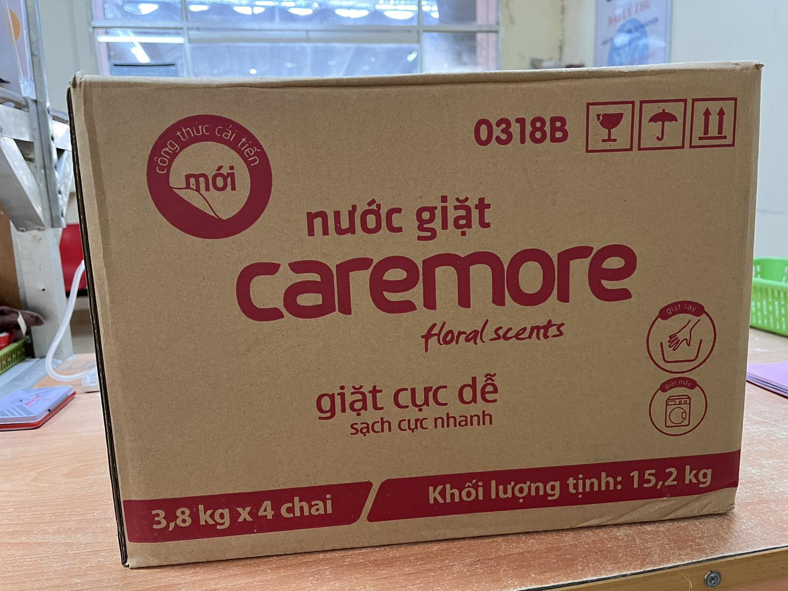 Nước giặt đậm đặc caremore
