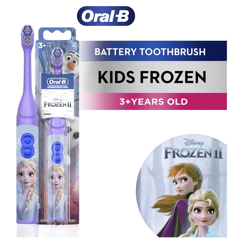 Bàn chải pin Oral-B Power Battery Toothbrush Kids 3+ Years cho bé gái mẫu