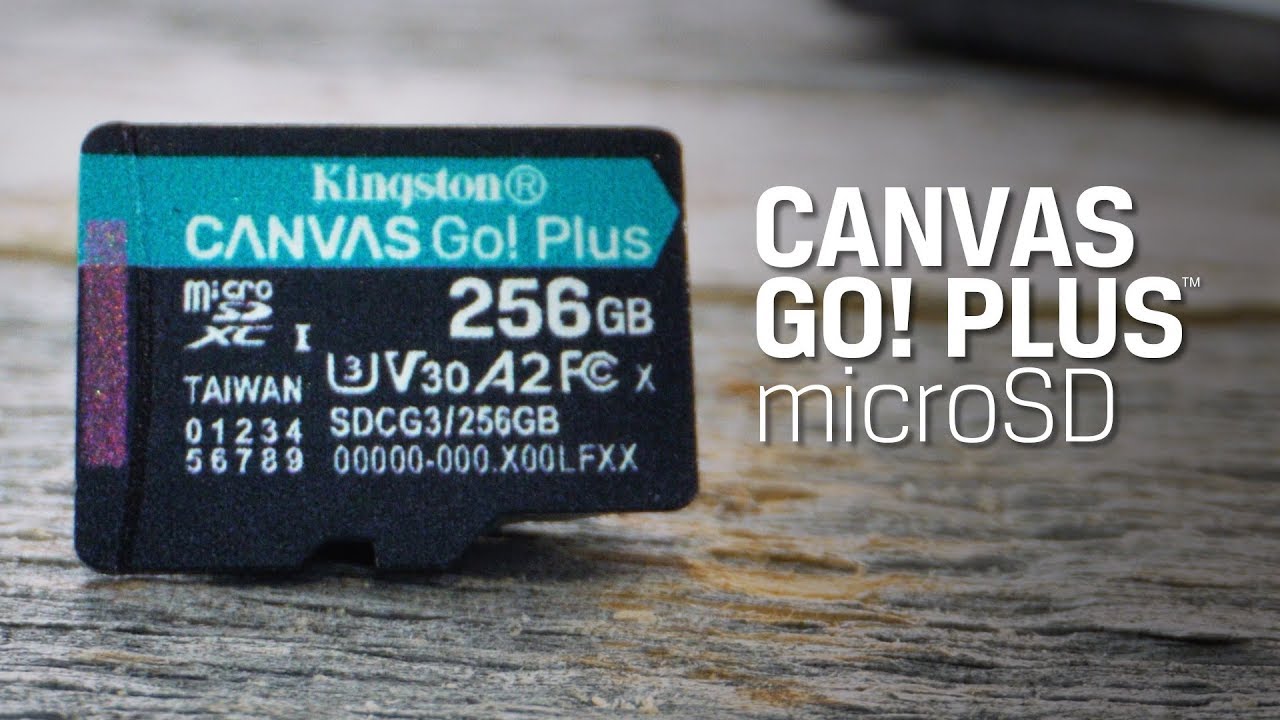 [𝐆𝐢𝐚̉𝐦 𝐧𝐠𝐚𝐲 𝟓𝟎𝐊 Đ𝐇 𝐭𝐮̛̀ 𝟔𝟎𝟎𝐊] Thẻ nhớ Kingston Canvas Go Plus V30 MicroSD 64/128/256/512GB cho di động Android, camera, flycam và sản xuất video 4K SDCG3