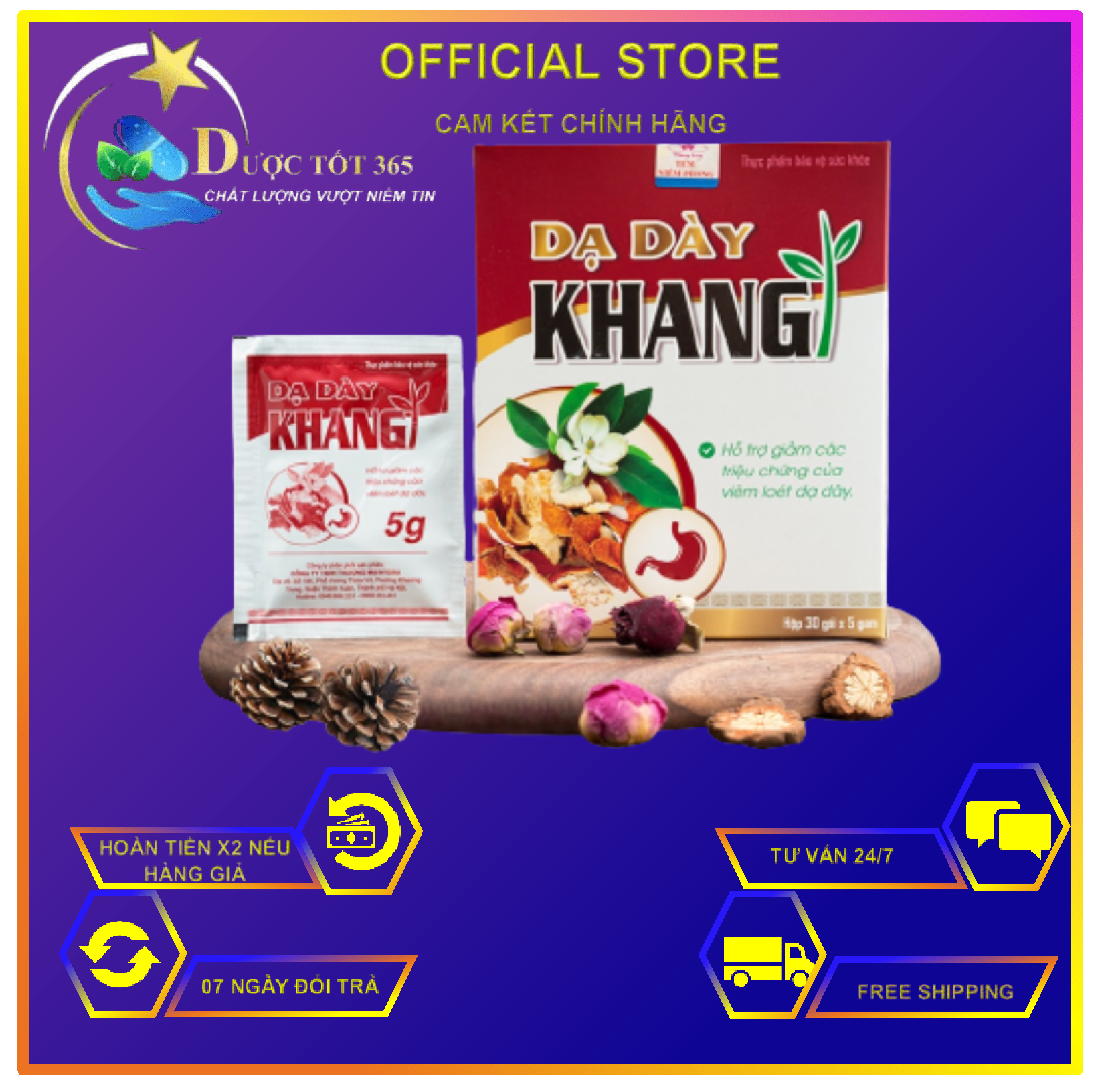 ✅Cam kết chính hãng - Dạ dày khang - Giải pháp cho người đau dạ dày