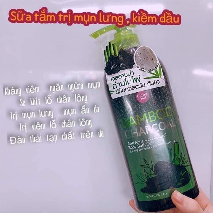 Sữa tắm trị mụn lưng Bamboo Thái Lan 500ML - matnatao11
