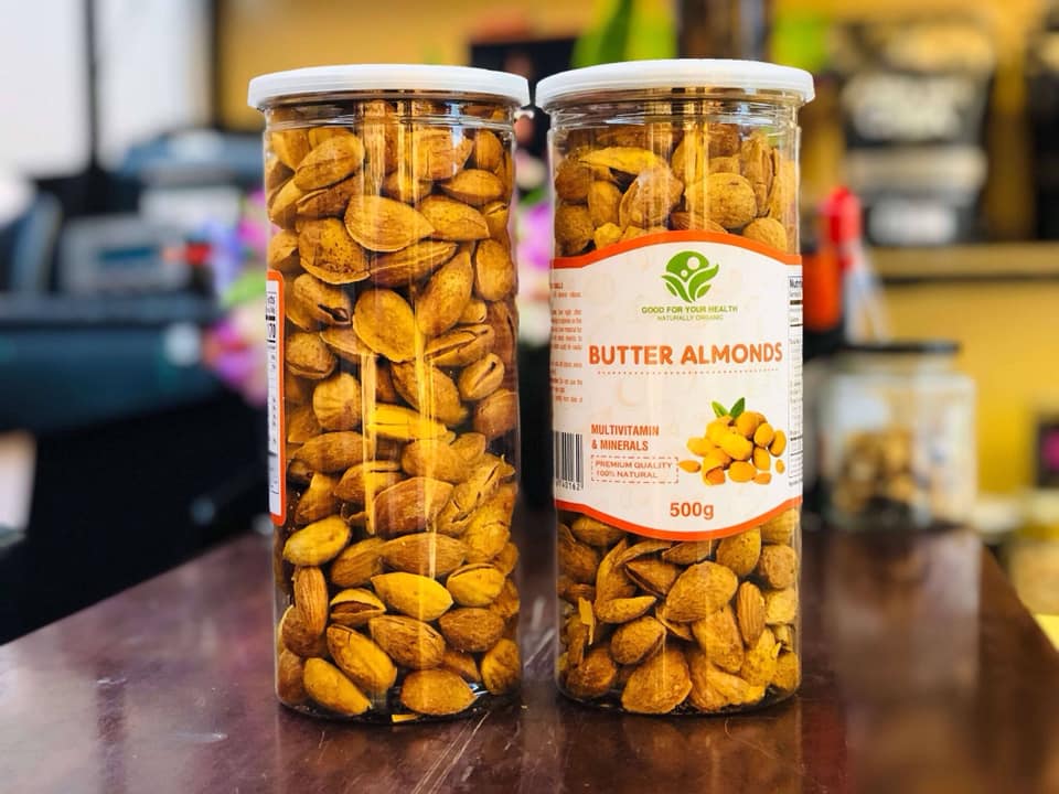 Hạnh nhân rang bơ - Nhập khẩu Mỹ