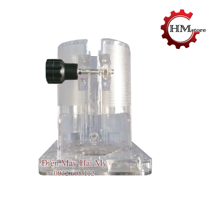 Phụ kiện máy phay - Đế máy soi cầm tay, đường kính ốp 65mm - Đế máy phay gỗ, ốp nhựa máy soi, bộ ốp nhựa mica dành cho máy phay gỗ - HẢI MY STORE