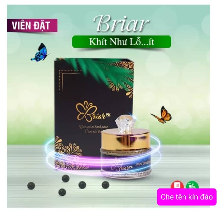 Viên Đặt Se Khít - Làm Sạch Vùng Kín Thảo Mộc Tầm Xuân Briar