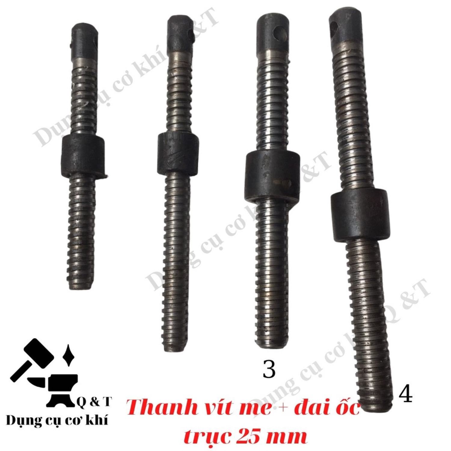 Vít me trục 25mm dài 250mm và 300mm